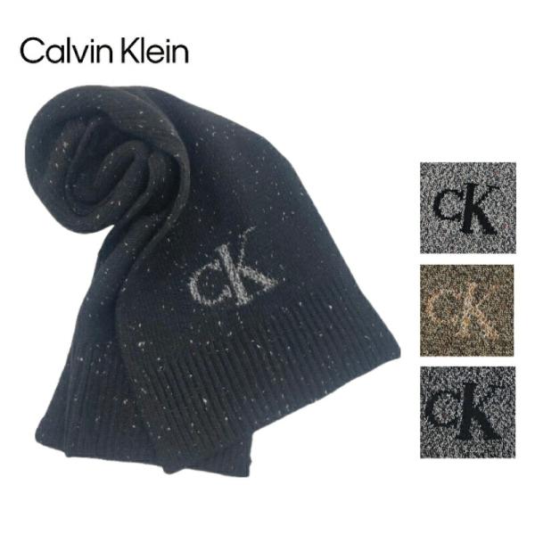 カルバンクライン CALVIN KLEIN CK200319 マフラー  防寒 メンズ レディース ...