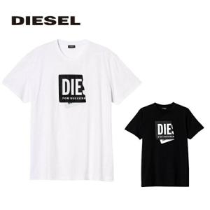 ディーゼル メンズ クルーネック Tシャツ T-DIEGOS-LAB A02378-0HAYU DIESEL  メンズ レディース 男女兼用｜chariot