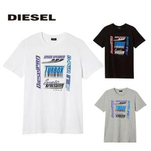 ディーゼル メンズ クルーネック Tシャツ T-DIEGOS-K38 A02377-0AAXJ DIESEL メンズ レディース 男女兼用｜chariot