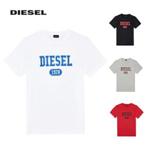 ディーゼル メンズ クルーネック Tシャツ T-DIEDOR-K46 A03824-0GRAI DIESEL メンズ レディース 男女兼用