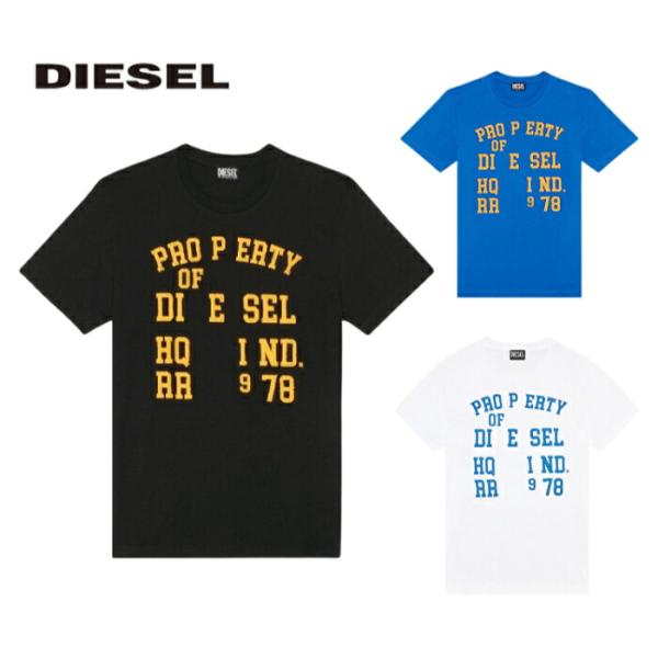 ディーゼル DIESEL メンズ クルーネック Tシャツ  T-DIEGOR-K59 A08689-...