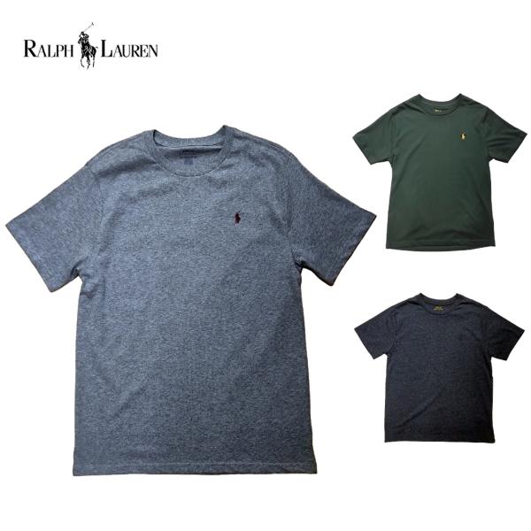 POLO RALPH LAUREN(ポロ ラルフローレン) スモールポニー クルーネックＴシャツ ボ...