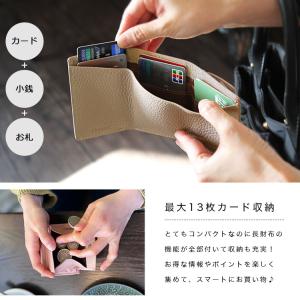 財布 レディース 三つ折り 本革 小さめ メン...の詳細画像4