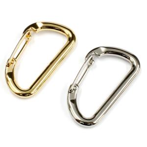 カラビナ フック キーホルダー ベルト ゴールド シルバー 金色 銀色