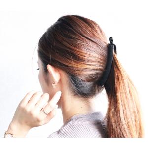 バナナクリップ 大きめ 大 しっかり ヘアクリ...の詳細画像5