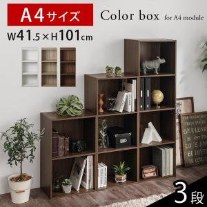 IRIS OHYAMA（アイリスオーヤマ） カラーボックス 4段 収納 絵本棚 大