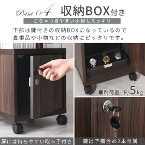 本棚 回転式本棚 キャスター付き オープンラッ...の詳細画像4