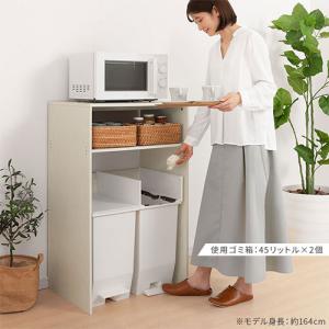 キッチンラック レンジ台 幅60 ゴミ箱上棚 ...の詳細画像5