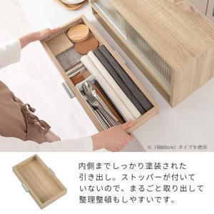 キッチンラック カウンター上 幅90cm 食器...の詳細画像5