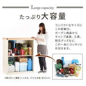 物置 屋外 おしゃれ 木目調 小型 物置き ス...の詳細画像5