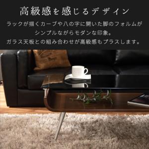 ガラステーブル ローテーブル ネストテーブル ...の詳細画像4