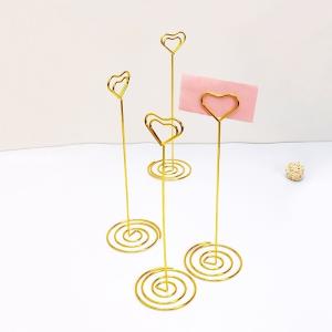 メモクリップ カードホルダー メモスタンド ハート 結婚式 かわいい 装飾 10個 Ma Charlies 通販 Yahoo ショッピング