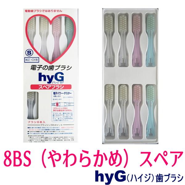 IONIC アイオニック　電子の歯ブラシ　ハイジ hyG　スペアブラシ　S（やわらかめ）　 純正・Ｄ...