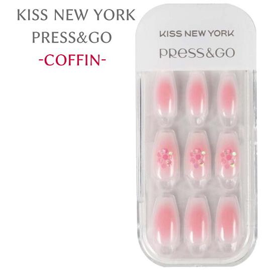 KISS NEW YORK キス ニューヨーク　Press＆Go プレス＆ゴー　COFFIN コフィ...