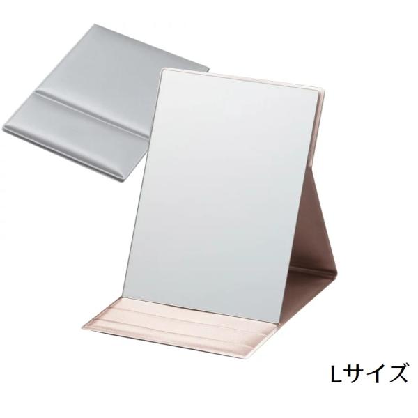 シルバー在庫限り　堀内鏡工業　Napure Mirror ナピュア ミラー　プロモデル 角度調整3段...