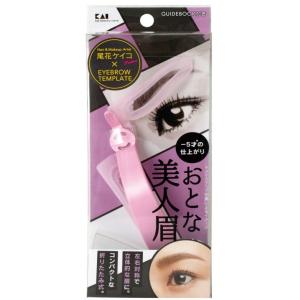 KAI 貝印　アイブローテンプレート　おとな美人眉　KQ2020