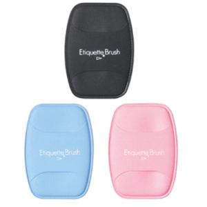 日本シール　エチケットブラシ　ポケット型　カラー：ブラックのみ