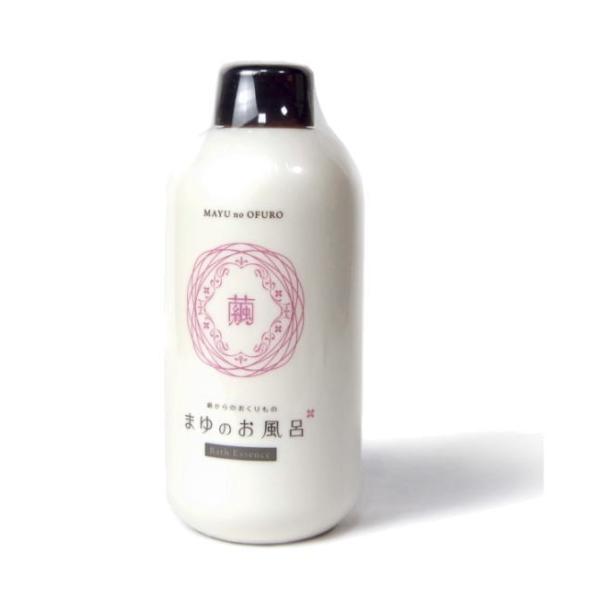 丹後織物工業組合　きぬもよふ　まゆシリーズ　まゆのお風呂ボトル　480ml（約20回分)