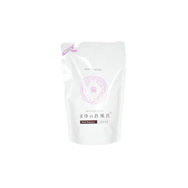 丹後織物工業組合　きぬもよふ　まゆシリーズ　まゆのお風呂　詰替え 450ml（約18回分）