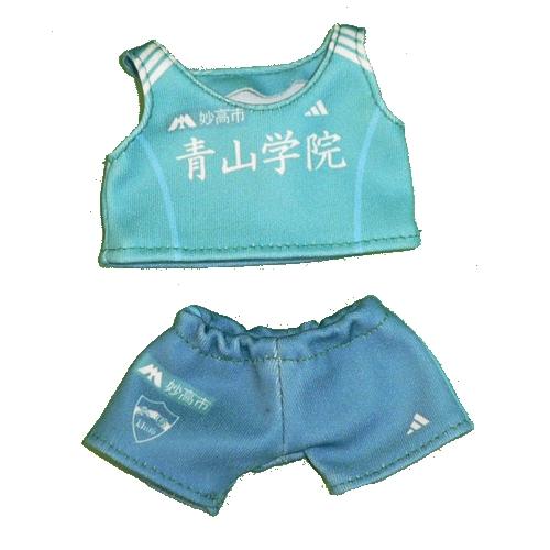 ぬいぐるみ ダッフィー コスチューム  青山学院大学 青学 箱根駅伝 大 学駅伝 ユニフォーム 着せ...