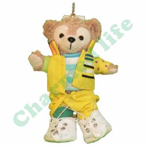 TDS ダッフィー 2005年 クリスマス ファーのマフラー サンタ帽 ビーズ
