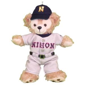 ぬいぐるみ ダッフィー 服 ユニフォーム ロサンゼルス 白色 着せ替え