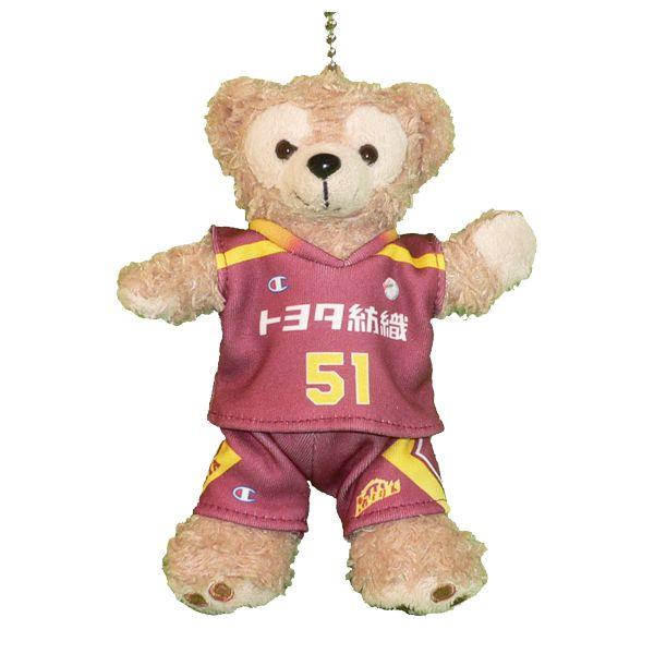 ぬいぐるみ ダッフィー 服 ユニフォーム トヨタ紡織サンシャインラビッツ 衣装 バスケットボール ぬ...