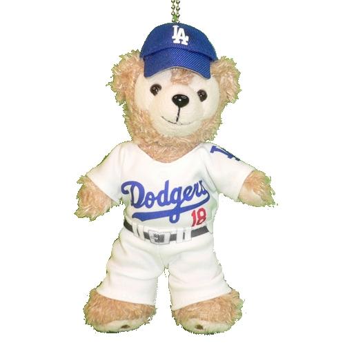 ぬいぐるみ ダッフィー 服 ユニフォーム ロサンゼルス 白色 山本由伸選手 ドジャース 山本由伸 衣...