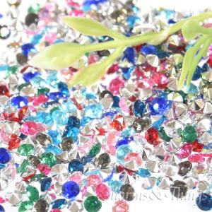 C&T ラインストーンＭｉｘコーン3mm/1.5mmフェイ