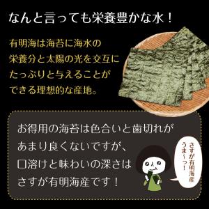 味付け海苔 訳あり 有明産 お得用 味付海苔 ...の詳細画像5