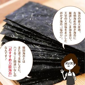 海苔 有明一番摘み 塩海苔 8切104枚 2袋...の詳細画像3