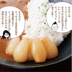 漬物 しゃきしゃき らっきょう たまり漬け 1...の詳細画像4