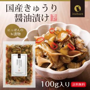 漬物 国産きゅうり醤油漬け 100g メール便...の詳細画像1