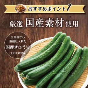 漬物 国産きゅうり醤油漬け 100g メール便...の詳細画像4