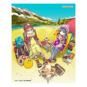 商品 ゆるキャン△ グッズ ウッドボード りん＆なでしこ