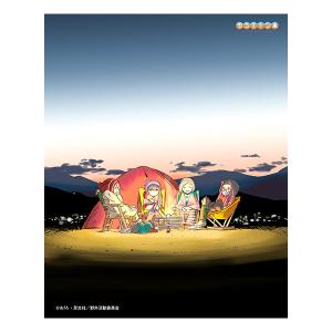 商品 ゆるキャン△ グッズ ウッドボード 夕焼け ２泊目
