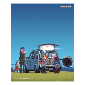 再販商品 ゆるキャン△ グッズ ウッドボード 車でキャンプ