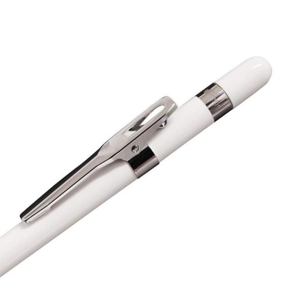 TOHKIN Apple Pencil 第1世代 第2世代対応クリップ SL-08(S) シルバー ...
