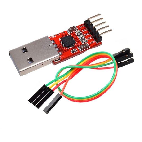 YMS PARTS CP2102 USB-TTLシリアル変換アダプターモジュール データ転送 5V/...