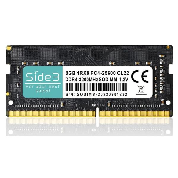 Side3 DELL 増設 ノートPC用メモリ DDR4-3200MHz Inspiron Lati...