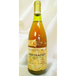 白ワイン DRC モンラッシェ 1981 DRC Montrachet ブルゴーニュ｜chateau-tokyo