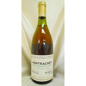 白ワイン DRC モンラッシェ 1993 DRC Montrachet ブルゴーニュ｜chateau-tokyo