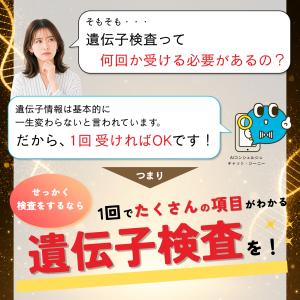 祖先 遺伝子検査キット chatGENE Pr...の詳細画像3