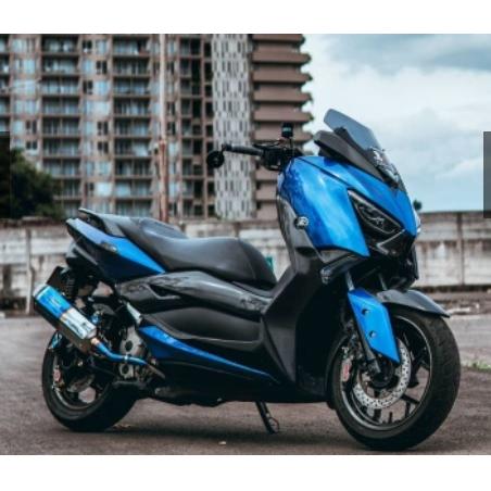 フルエキゾーストマフラー フルシステムマフラー ステンレス サイレンサーカーボン調 XMAX 250...