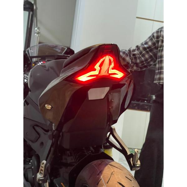 KAWASAKI ZX25R カスタム シーケンシャル テールランプ ウインカー LED スモーク ...