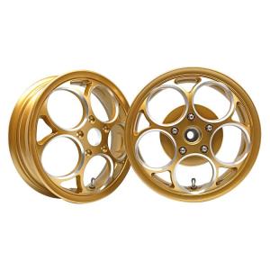 F.A.Italia チューブレスホイール 2.50-10 ホワイト Vespa, LML : BENE