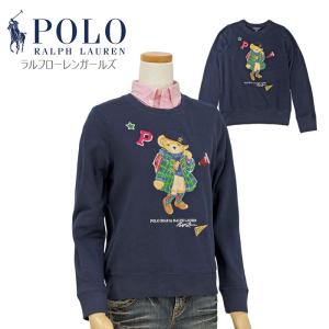 POLO RALPH LAUREN ラルフローレン ガールズ ポロベアートレーナー POLO BEAR トップス #313916768の商品画像