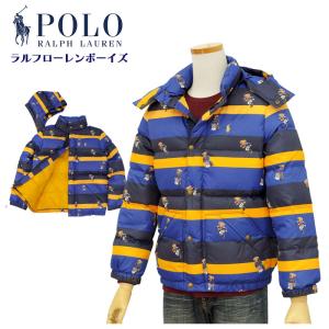 ポロベアー ラルフローレン フード付 着脱可 ダウンジャケット POLO Ralph Lauren ...