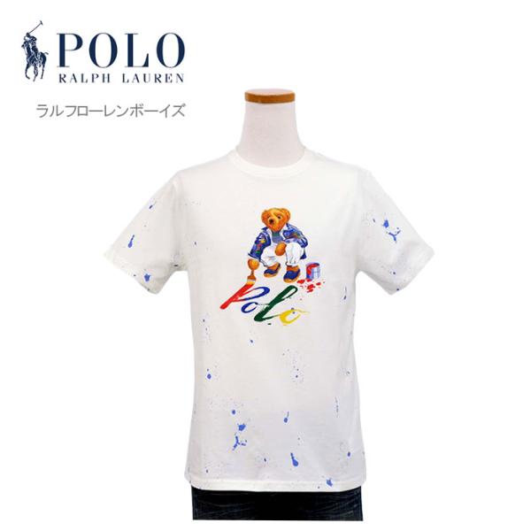 Ralph Lauren POLO BEAR ラルフローレンボーイズ ポロベアー 半袖Tシャツ クマ...