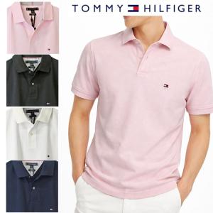 Tommy Hilfiger トミーヒルフィガー メンズ 鹿の子 半袖 ポロシャツ 誕生日 父の日 40 50 60代 XL 大きいサイズ #32064
